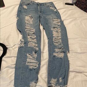 American Eagle Outfitters Blue Skinny Jeans